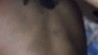 Fuckin black gf with butt-ramming in