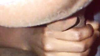 Black sucking my jock