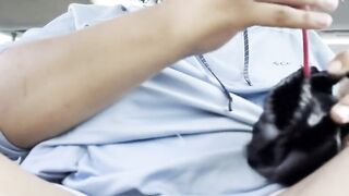 Numbah1Monstah: Backseat Squirting with Rose