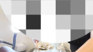 black gets twat waxed