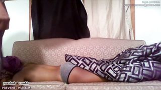 GIMME THAT PUSSY!! BURGLAR FUCKS THE BABYSITTER