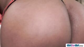 Large tits mother i'd like to fuck stepmom acquiesces to give her small black stepdaughter some handson lesbo experience.The breasty blond kisses and 69 licks her twat