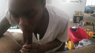 When that head like that,... an the Damn phone ring. Smh...