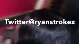 Black goes to real gloryhole