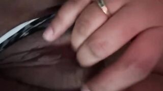 My vagina got soaked so i put my finger in