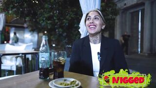 Bareback anal-act of love, butt to throat. BBC for doxy Valeria del Rio, one more interracial on Nigged