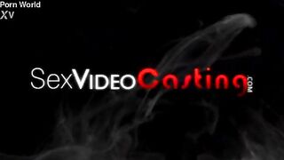 Hawt latin chick at casting