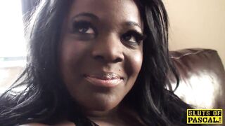 Ebony honeys screwing analized