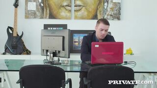 Russian Brunette hair Evelina Darling wears the sexiest ebony underware to entice her slaver large dong lover into fleshly anal action! Rimjob, fanal-copulationing & greater amount! Full Flick & 1000s Greater quantity at Intimate.com!