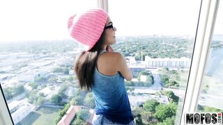 Small Black Playgirl Gets Pounded movie scene starring Nicole Bexley - Mofos.com