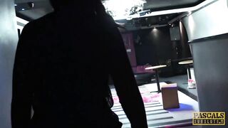 PASCALSSUBSLUTS - Black Lola Marie fed cum after pounding