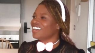 Youthful Shy Squirting Black gets Banged first Time Anal - Interracial by LasseSamstrom