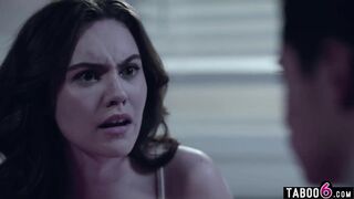 College teen had her eyes on her stepsisters ally who happened to have a large wang