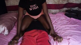 black facesitting femdom