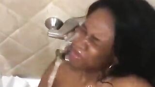 black gets voided urine on