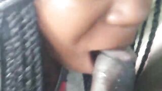 CAUGHT sucking knob at the park‼️