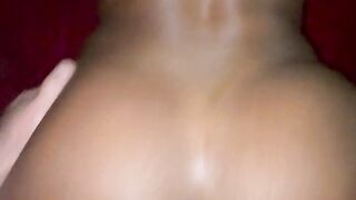 Mrs Kensington Throws Back her Large Ebony Butt on My Giant Penis