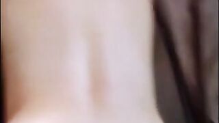 Charming 18yo beauty with a divine butt, charming bazookas, and delicate face being drilled at college by her superlatively good ally