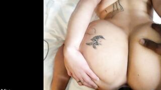 Homemade fan bang Sextape with Large Booty Latin chick Reeses pieces