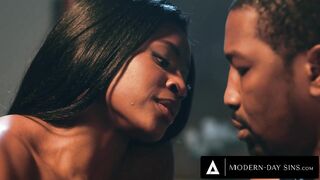 MODERN-DAY SINS - Nicole Kitt Sneaks In Ex's Daybed For SNEAKY CREAMPIE During the time that His Wife Is Next To 'em