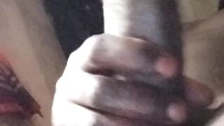 His Large Penis is Willing to get Spanked with a lot of Oil