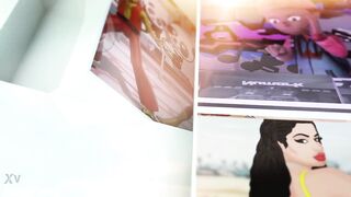 Hot thick tattooed Black introduces herself