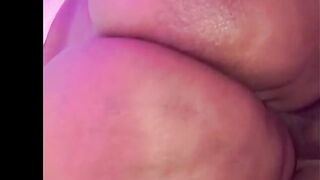 Large butt ssbbw riding creampie preview