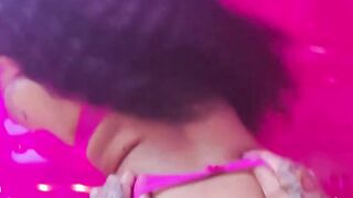 LARGE Butt LARGE Titties Black Ebony Angel Unfathomable Backshots Hard Coarse Sex - Amateur POV -Hazel & Lex Valentino