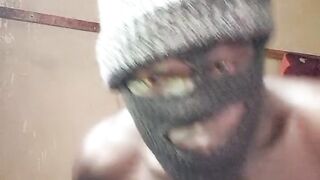 Monster real Ebony Rod getting milked for multiple cum shots