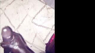 Afro chap with the Massive ebony penis