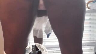 Large Ass Black Likes Being A Horny Sex Serf