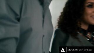 MODERN-DAY SINS - Shocked Ana Foxxx Shares Spouse With SADOMASOCHISM Hookup Liv Revamped - CUM ON CUNT