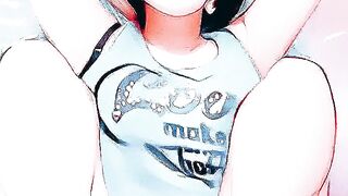 GREEN T SHIRT COPSLAY Animation Toon Style Pornstar