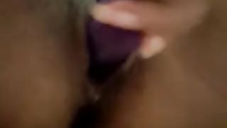 Ebony Lightskin Girl Theresa from Brooklyn Playing with her Pussy and Nut!!
