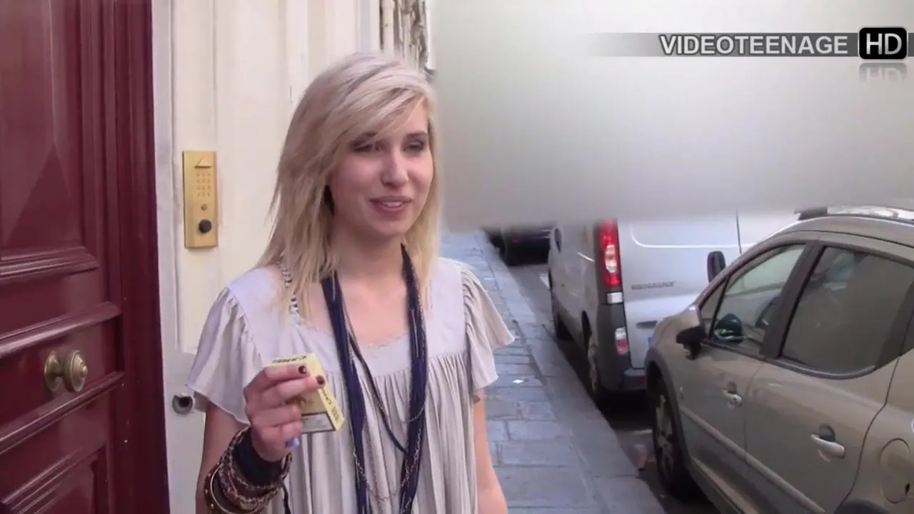 Vicky's alluring gaze