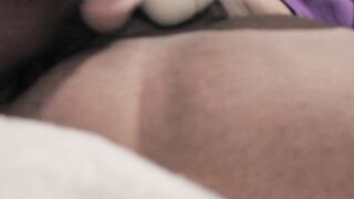 Chick sneaks and plays with herself