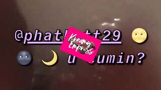 Black shows large clitoris