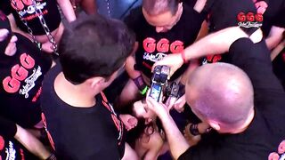 GGG TEAM FUCK BACKSTAGE - JIZZ ADDICTED DOXIES