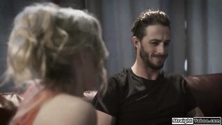 Stepaunt makes her stepnephew bang her