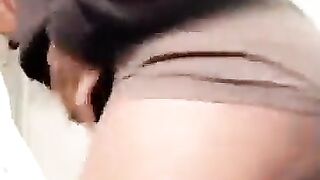 Yolo Black showing her body