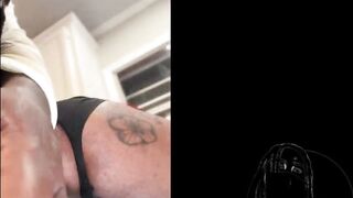 Str8rich banging hot red head Black teen in the butt at wild Halloween party in Atlanta