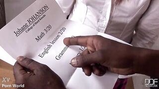 gets a chocolate spank!