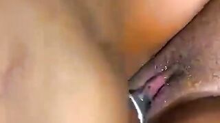 This babe can't live out of her snatch pounded