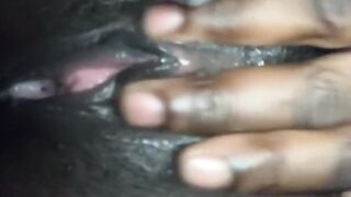 Creamy vagina all over that rod