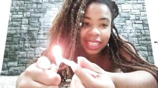 Smokin' Large Lips Black Tells How to Make Petite Talk Hawt - Cami Creams