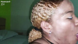 How bewitching this black sucks him off, this babe likes to try dick with all the enjoyment