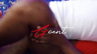 Black pair banging intimately