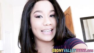 Black teen sucks wang