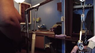 Disabled man gets head from big beautiful woman caregiver