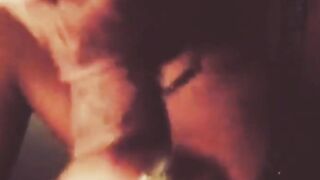 This babe made the shlong grow in her throat